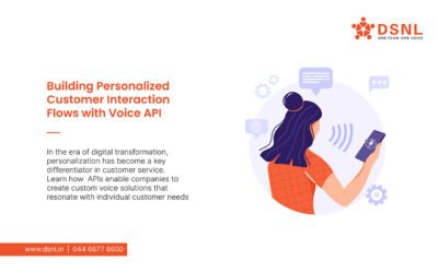 Building Personalized Customer Interaction Flows with Voice API