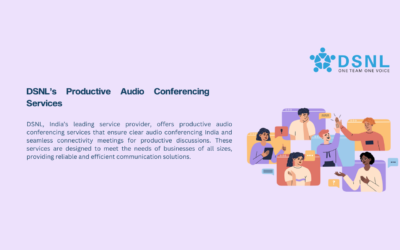 DSNL’s Productive Audio Conferencing Services