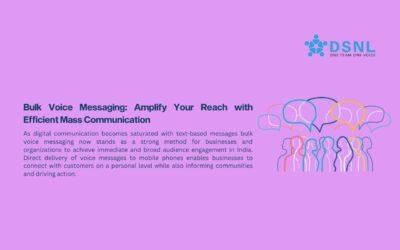 Bulk Voice Messaging: Amplify Your Reach with Efficient Mass Communication
