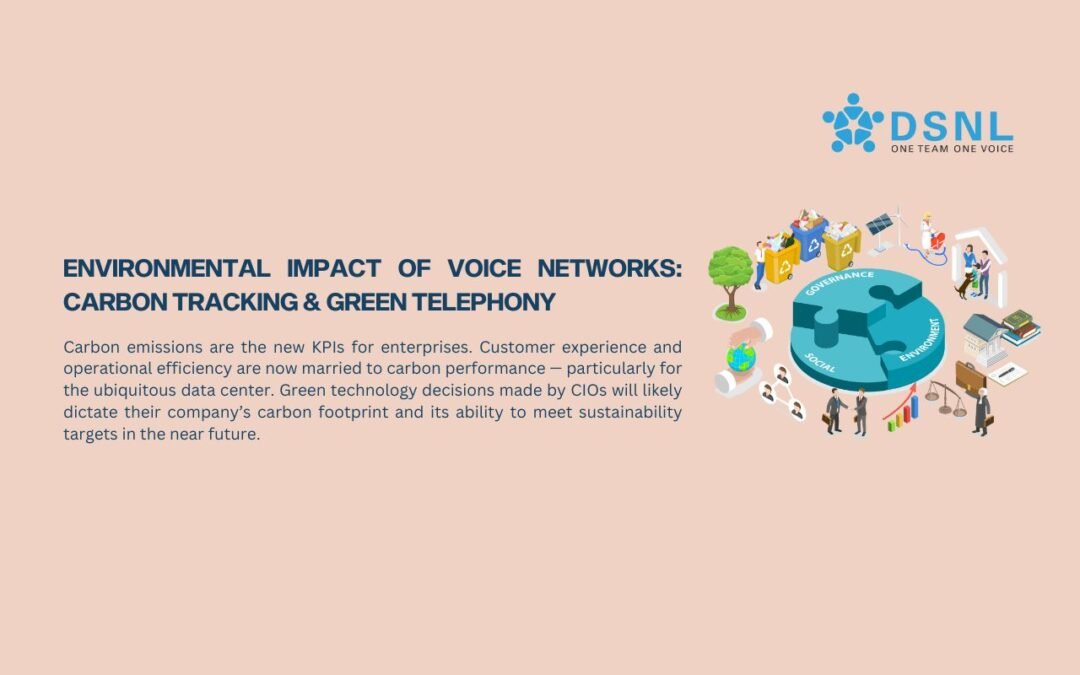 Environmental Impact of Voice Networks: Carbon Tracking & Green Telephony