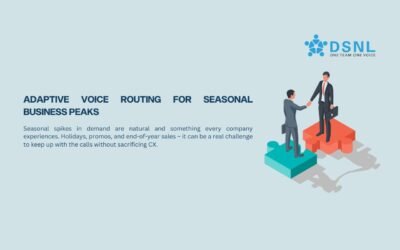 ADAPTIVE VOICE ROUTING FOR SEASONAL BUSINESS PEAKS