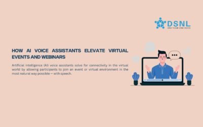HOW AI VOICE ASSISTANTS ELEVATE VIRTUAL EVENTS AND WEBINARS