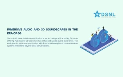 IMMERSIVE AUDIO AND 3D SOUNDSCAPES IN THE ERA OF 6G