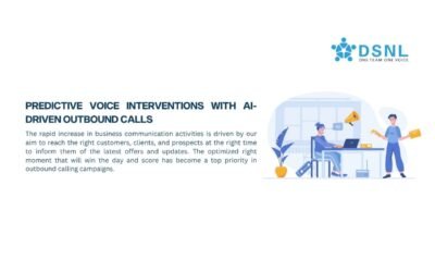 PREDICTIVE VOICE INTERVENTIONS WITH AI-DRIVEN OUTBOUND CALLS
