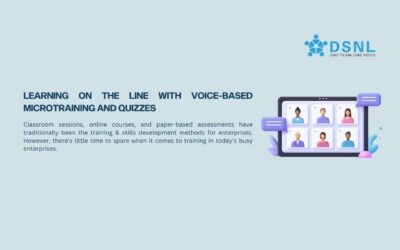 LEARNING ON THE LINE WITH VOICE-BASED MICROTRAINING AND QUIZZES