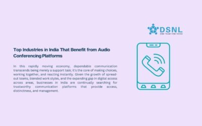 Top Industries in India That Benefit from Audio Conferencing Platforms