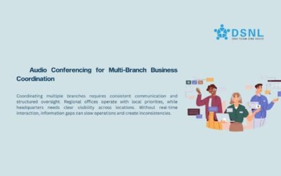 Audio Conferencing for Multi-Branch Business Coordination