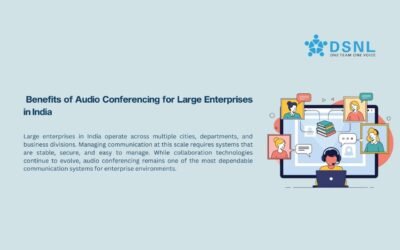 Benefits of Audio Conferencing for Large Enterprises in India