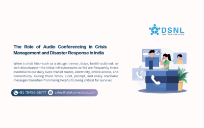 The Role of Audio Conferencing in Crisis Management and Disaster Response in India