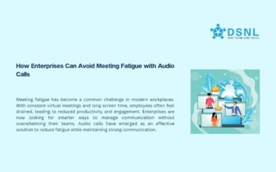 How Enterprises Can Avoid Meeting Fatigue with Audio Calls
