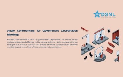 Audio Conferencing for Government Coordination Meetings