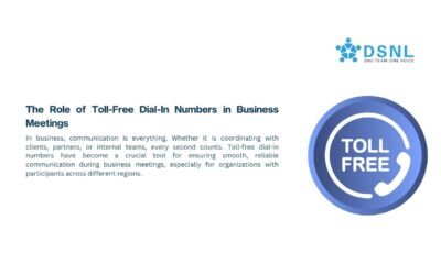 The Role of Toll-Free Dial-In Numbers in Business Meetings