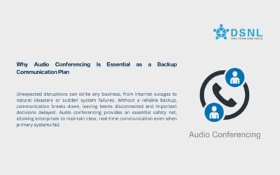 Why Audio Conferencing Is Essential as a Backup Communication Plan